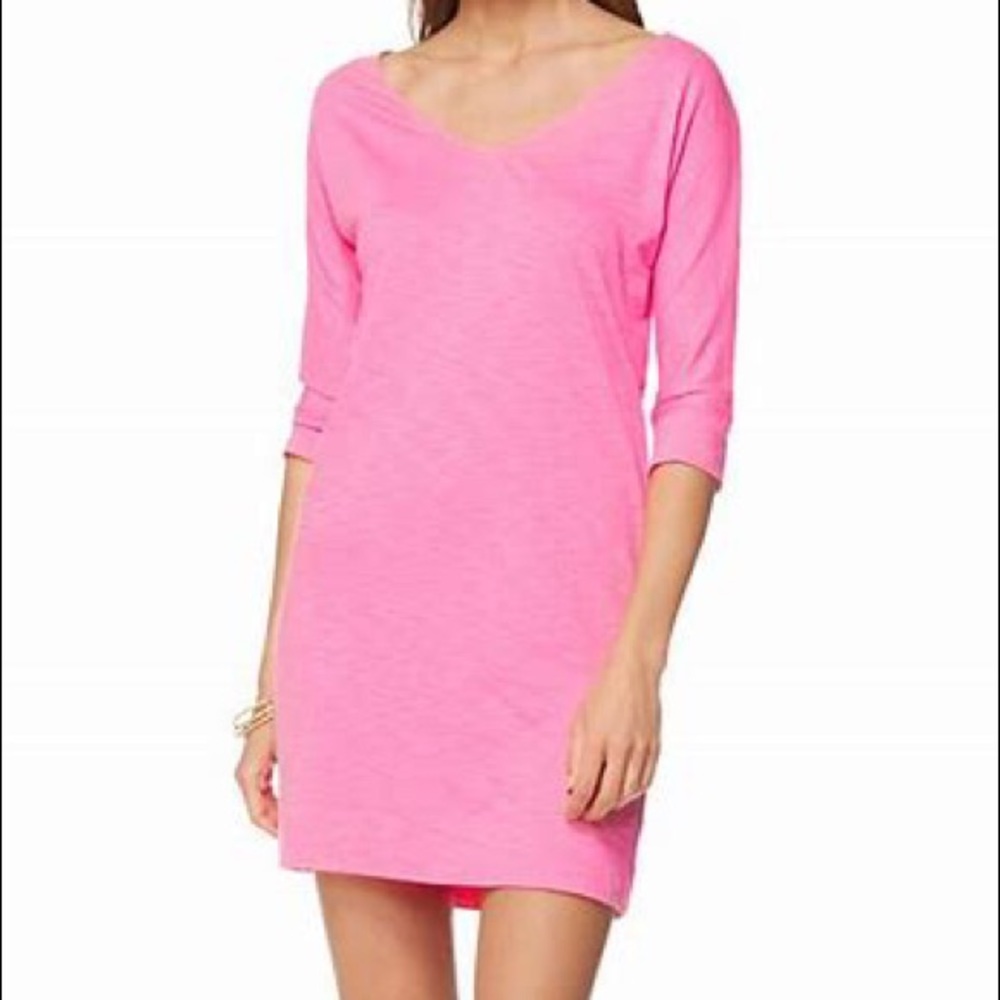 Lilly Pulitzer Eliza V-Neck T-Shirt Dress